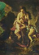 Eugene Delacroix Medea oil painting artist
